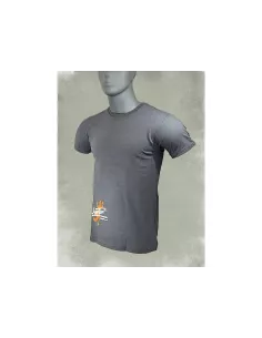 Tshirt homme salamandre orange gris foncé Taille 2XL DTC PARTS -