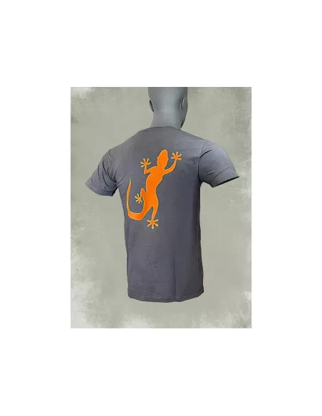 Tshirt homme salamandre orange gris foncé Taille 2XL DTC PARTS -