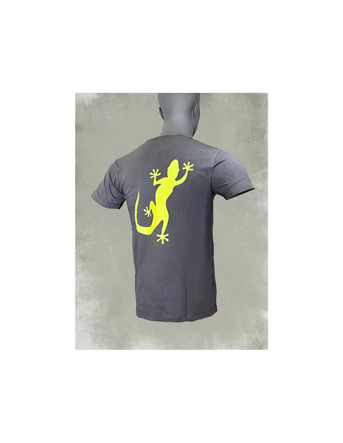 Tshirt homme salamandre verte gris foncé Taille 2XL DTC PARTS -