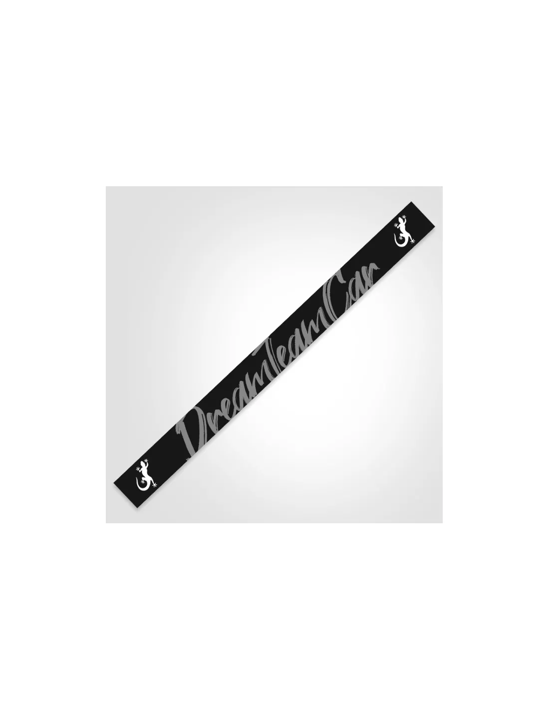 Autocollant pare soleil noir de pare brise DreamTeamCar DTC PARTS -