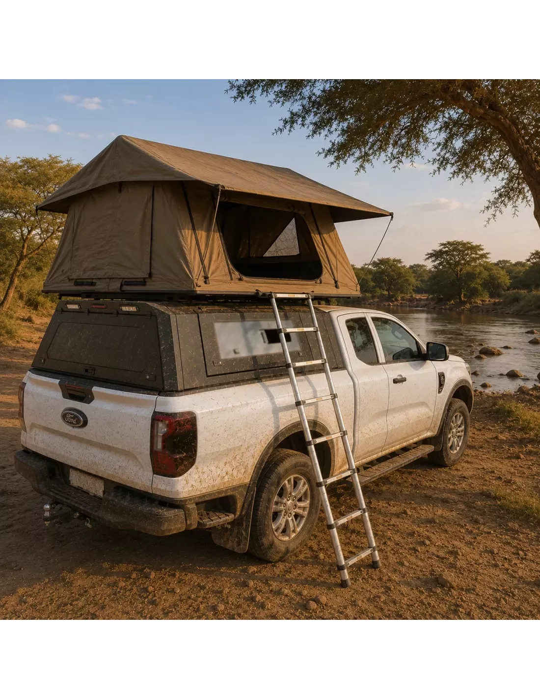 Hard Top Aluminium Ford Ranger Super Cab 2012-2022 Traveller GEN2