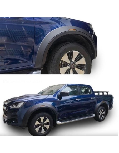 Elargisseurs d'ailes avec réflecteurs Isuzu D-Max 2020+