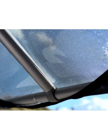 Avancée protection pluie et soleil James Baroud pour tente de toit Odyssey M et L
