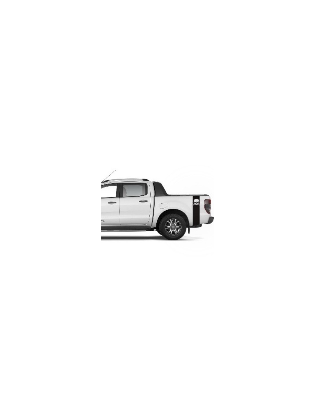 Autocollants Skull pour Ford Ranger