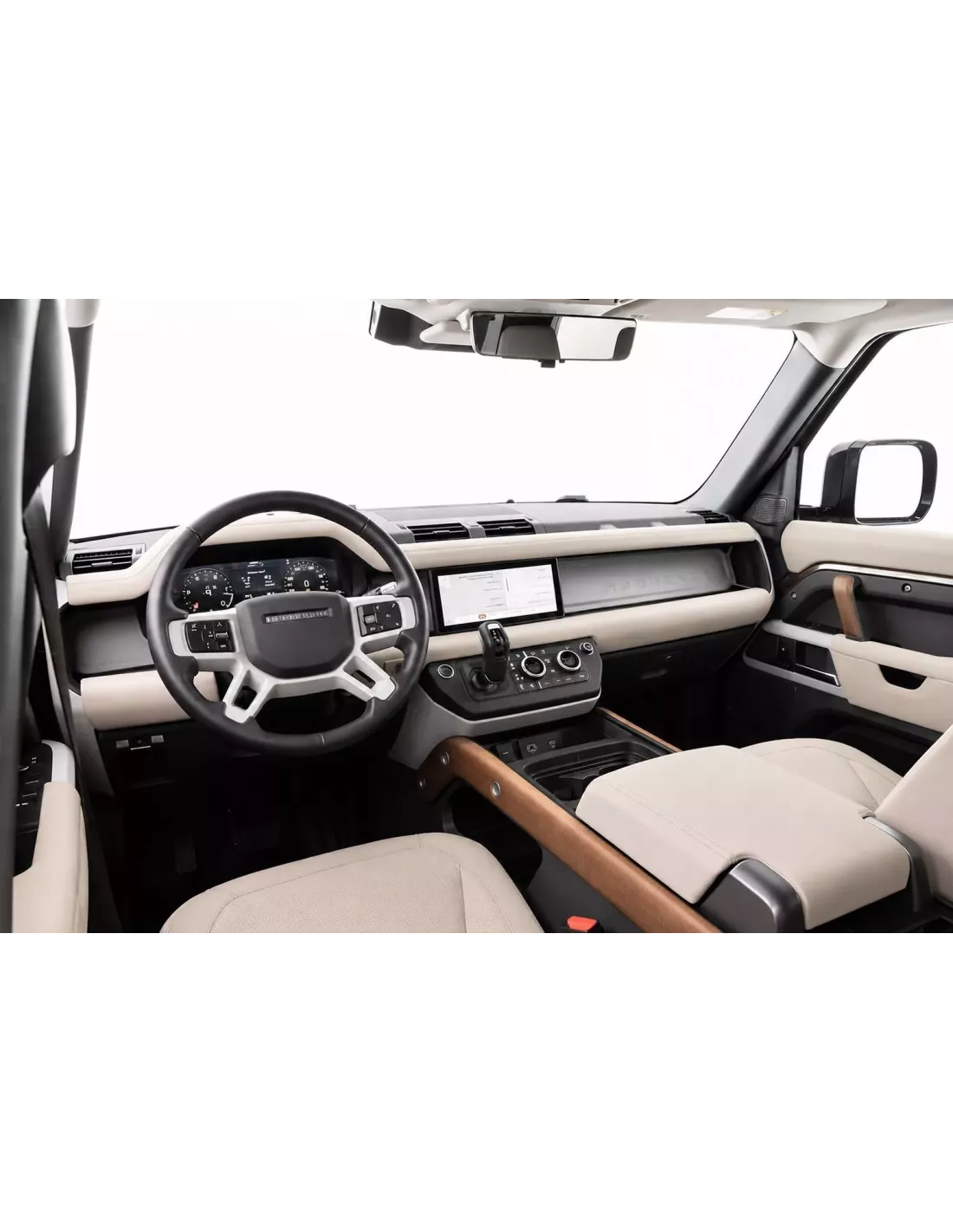 Land Rover Defender 2020 - Garniture intérieure en bois