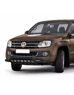 VW Amarok 2010-2016 Barre de spoiler noire de 70 mm avec