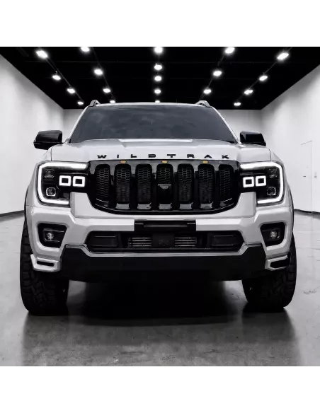 Calandre LED Noir Gloss Ford Ranger 2023+ Wildtrak Limited Platinum