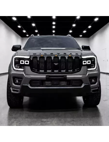Calandre LED Noir Gloss Ford Ranger 2023+ Wildtrak Limited Platinum