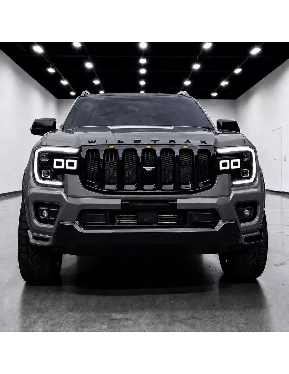 Calandre LED Noir Gloss Ford Ranger 2023+ Wildtrak Limited Platinum