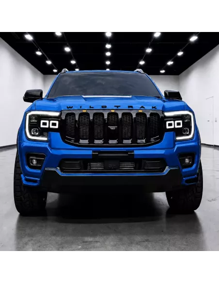 Calandre LED Noir Gloss Ford Ranger 2023+ Wildtrak Limited Platinum