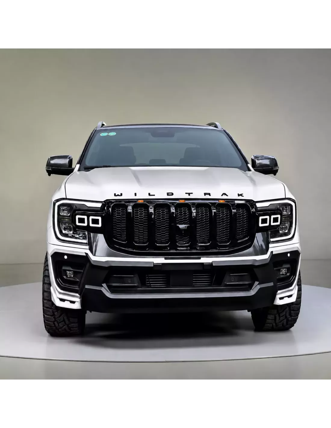 Calandre LED Noir Gloss Ford Ranger 2023+ Wildtrak Limited Platinum