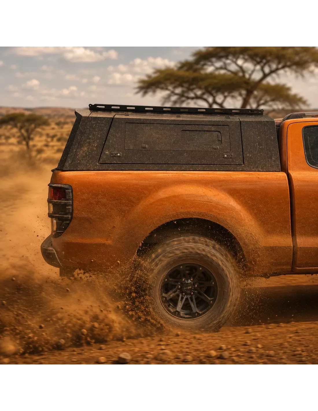 Hard Top Aluminium Ford Ranger Super Cab 2012-2022 reiziger Gen2