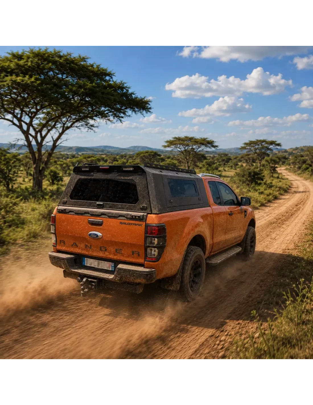 Hard Top Aluminium Ford Ranger Super Cab 2012-2022 Traveller GEN2
