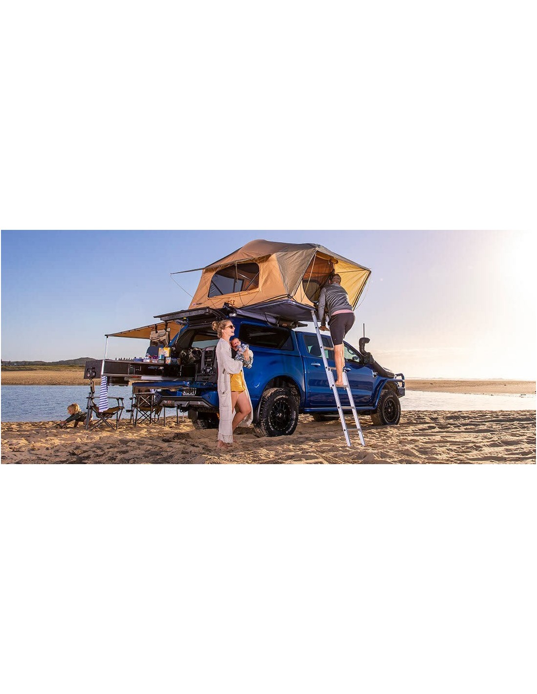 Pack Hard Top + Tente de toit ARB Flinders Ford Ranger Super Cab