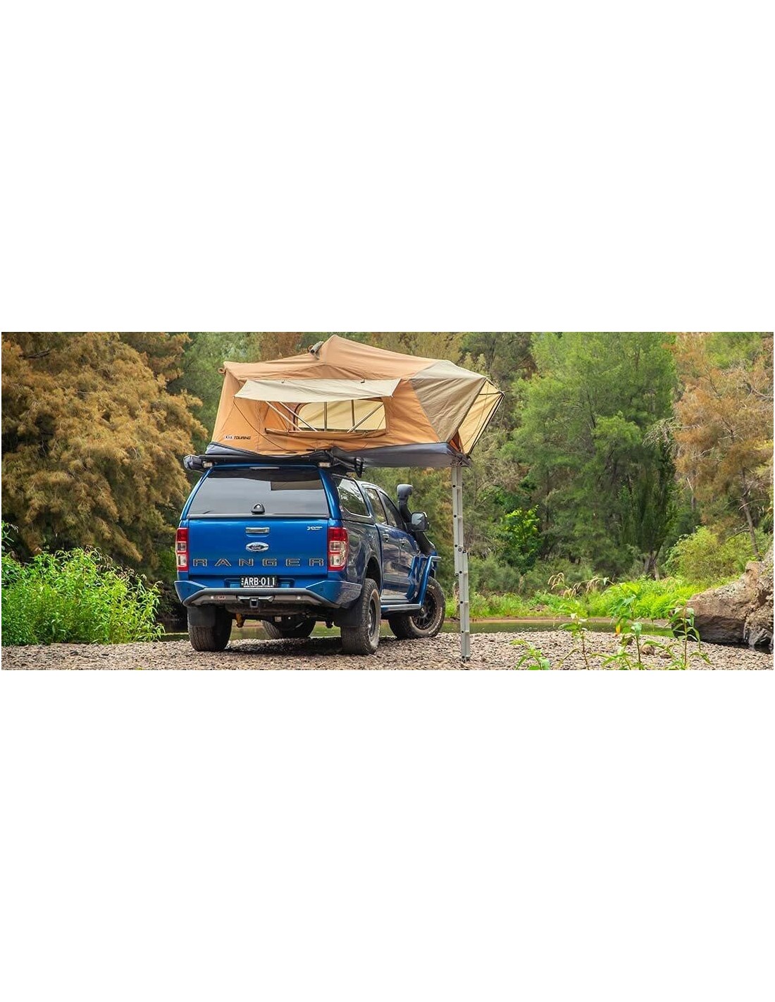 Pack Hard Top + Tente de toit ARB Flinders Ford Ranger Super Cab