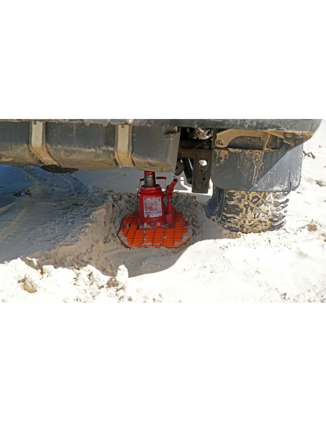 kopie von Maxtrax Jaxbase orange Sandplatte - Maxtrax starr für Jack-Unterstützung