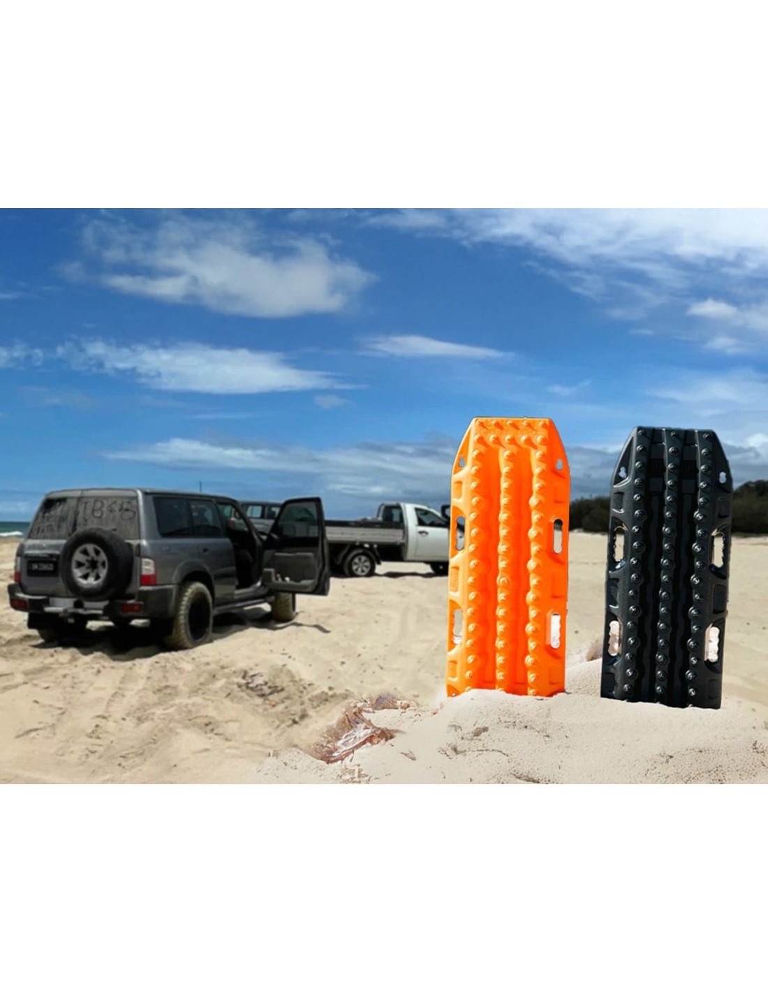kopie von Maxtrax Lite Black Sand Plates - Das Paar