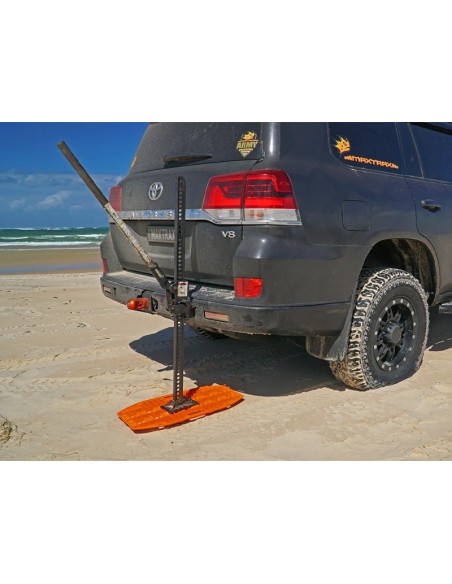 Pack plaque à sable Maxtrax Mini + Jaxbase vert olive