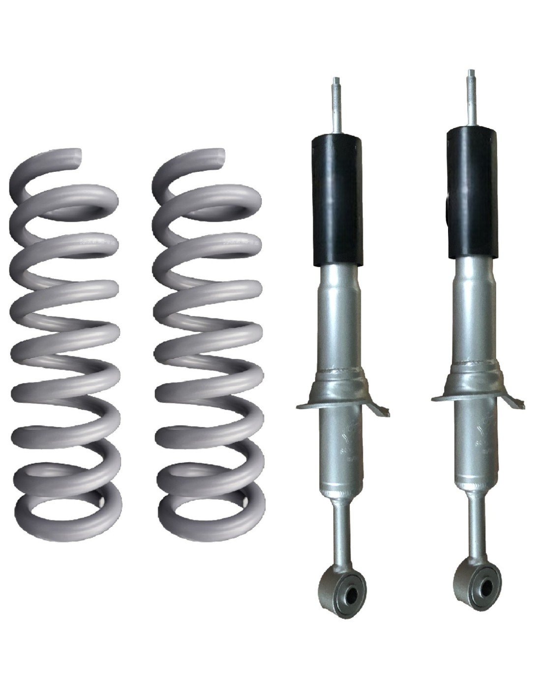 Kit 2 voorschokdempers + 2 Springs Ford Ranger | Ranger offroad