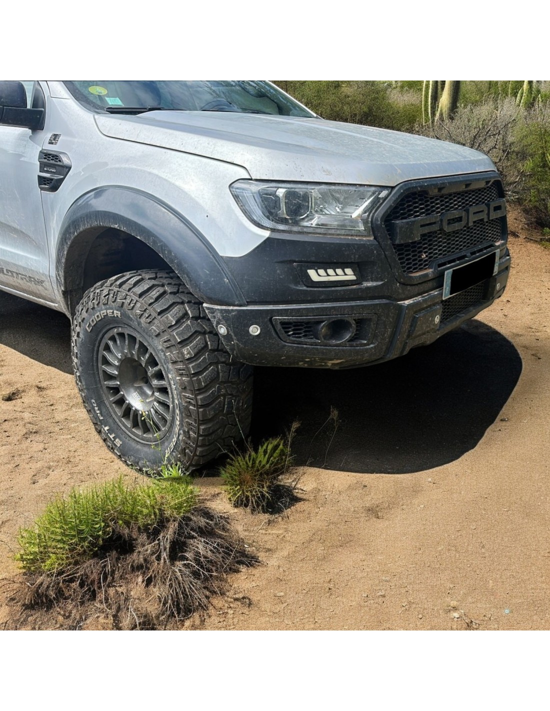 Kit pare-choc + élargisseurs d'ailes RAPTOR pour Ford Ranger