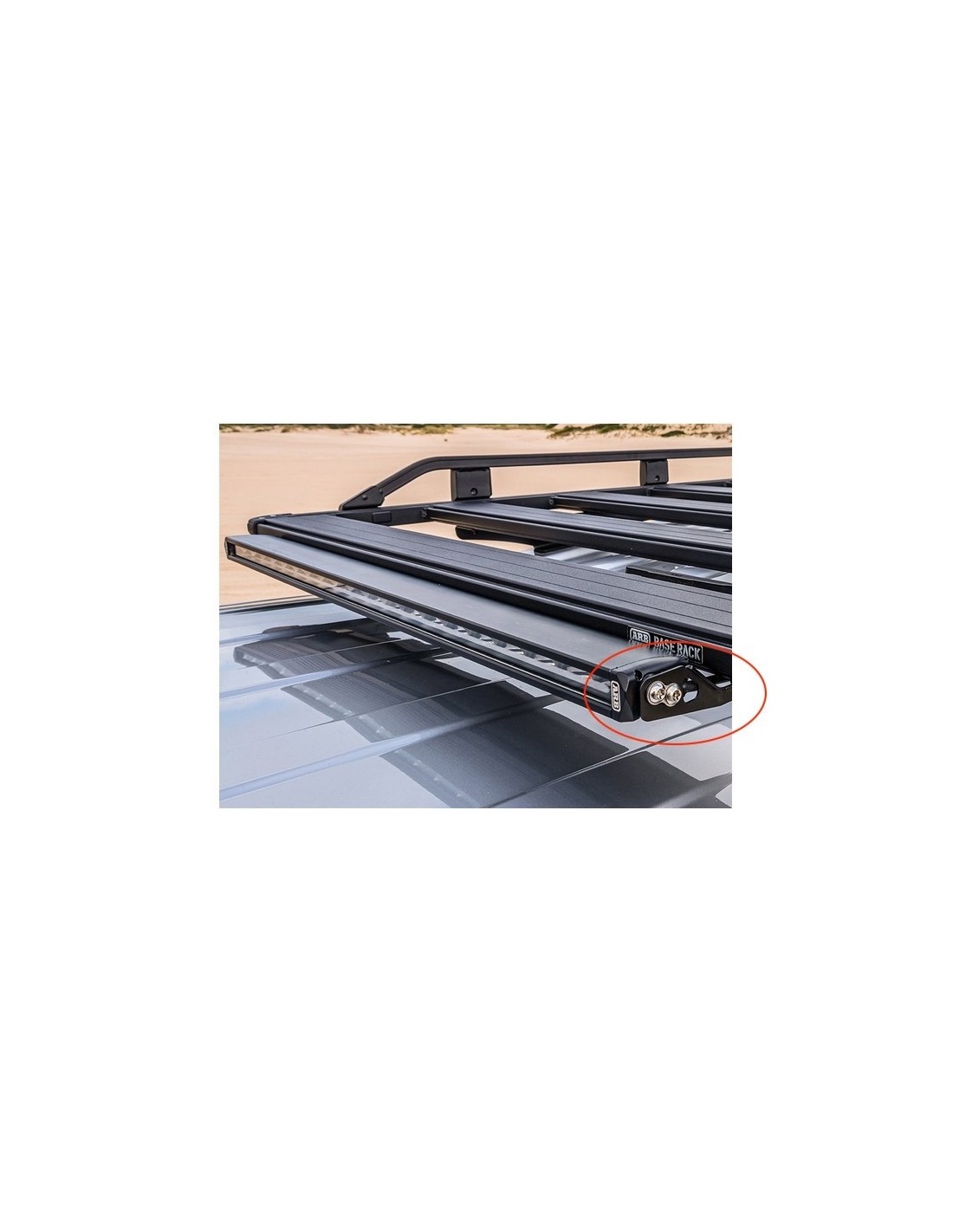 Pattes de fixation pour montage barres à LEDs 40" Ford Ranger