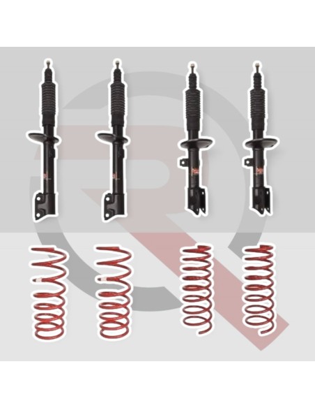 Kit suspension PEDDERS +4cm Dacia Duster