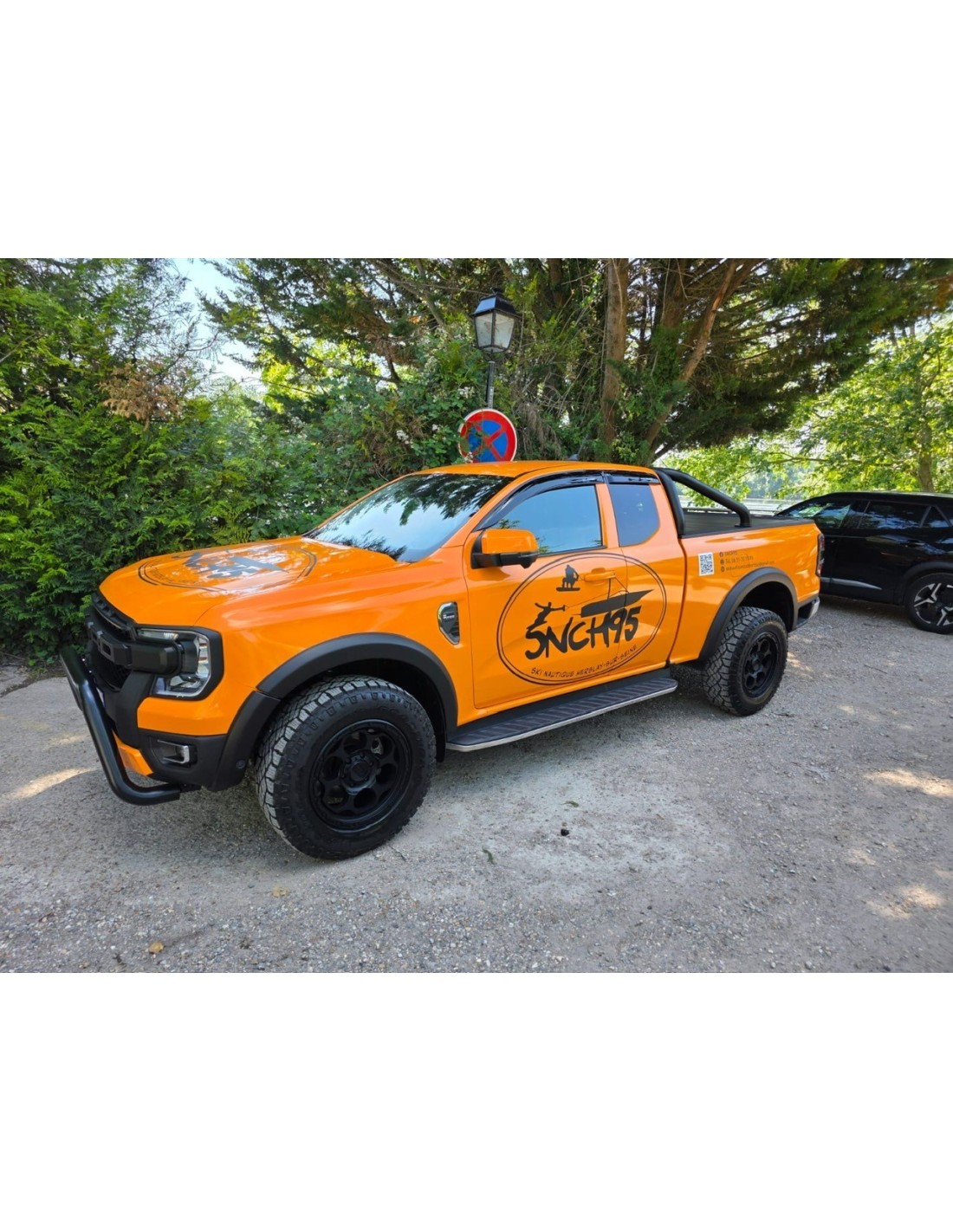 Pare-buffle noir pour Ford Ranger 2023+
