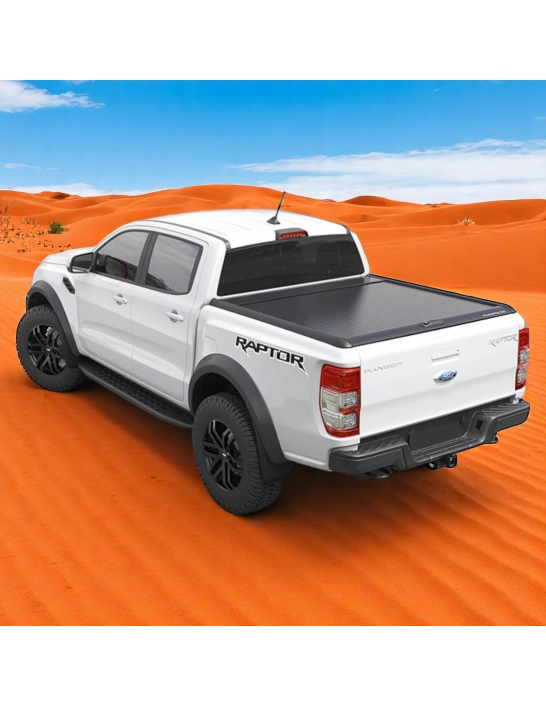 copy of Rideau de benne MOUNTAIN TOP Black Ford Ranger 2012-2022