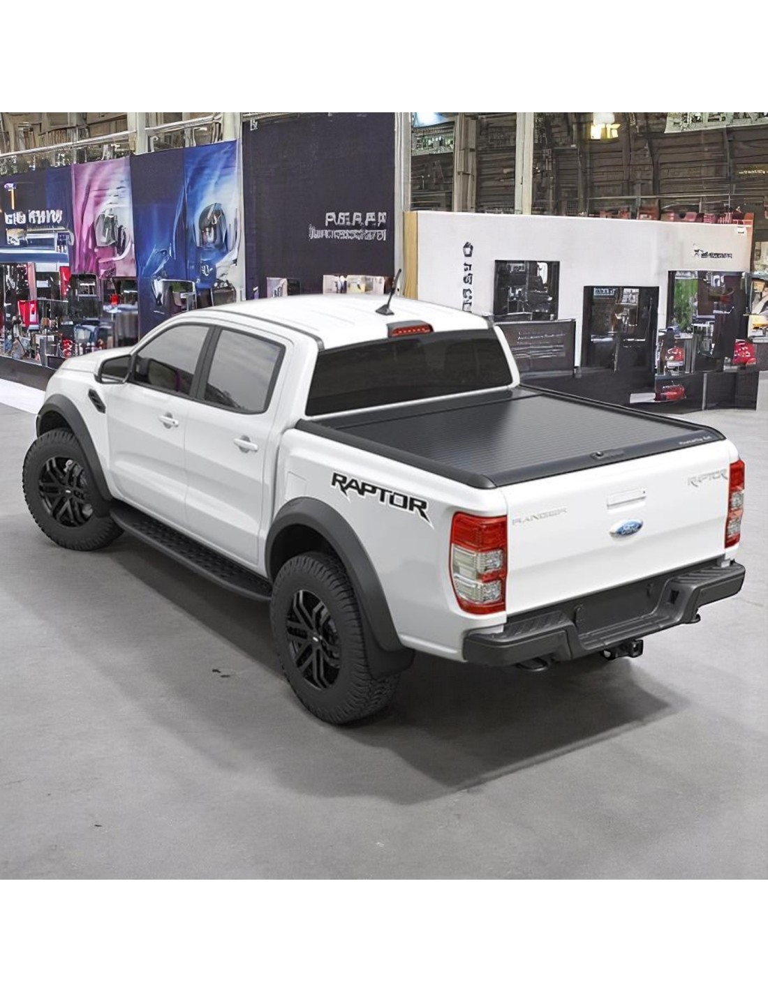 copy of Rideau de benne MOUNTAIN TOP Black Ford Ranger 2012-2022