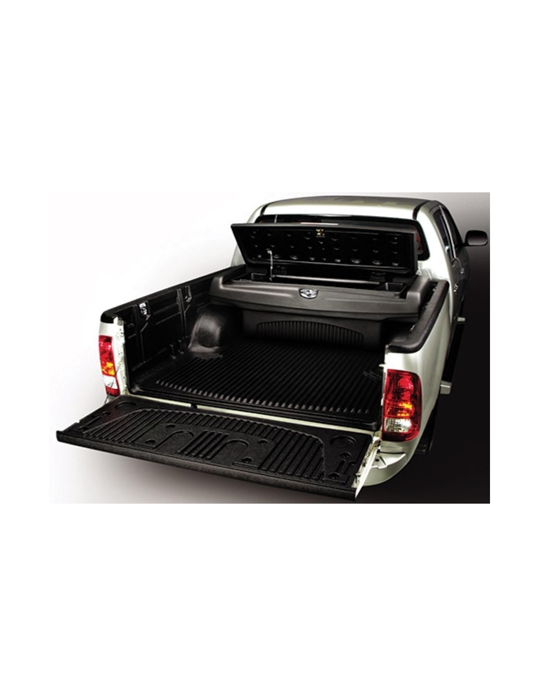Coffre de benne ABS noir 1400 x 540 x 540mm