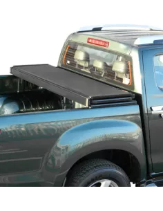 Couvre-benne rigide aluminium 3 parties Toyota Hilux 2005-2016