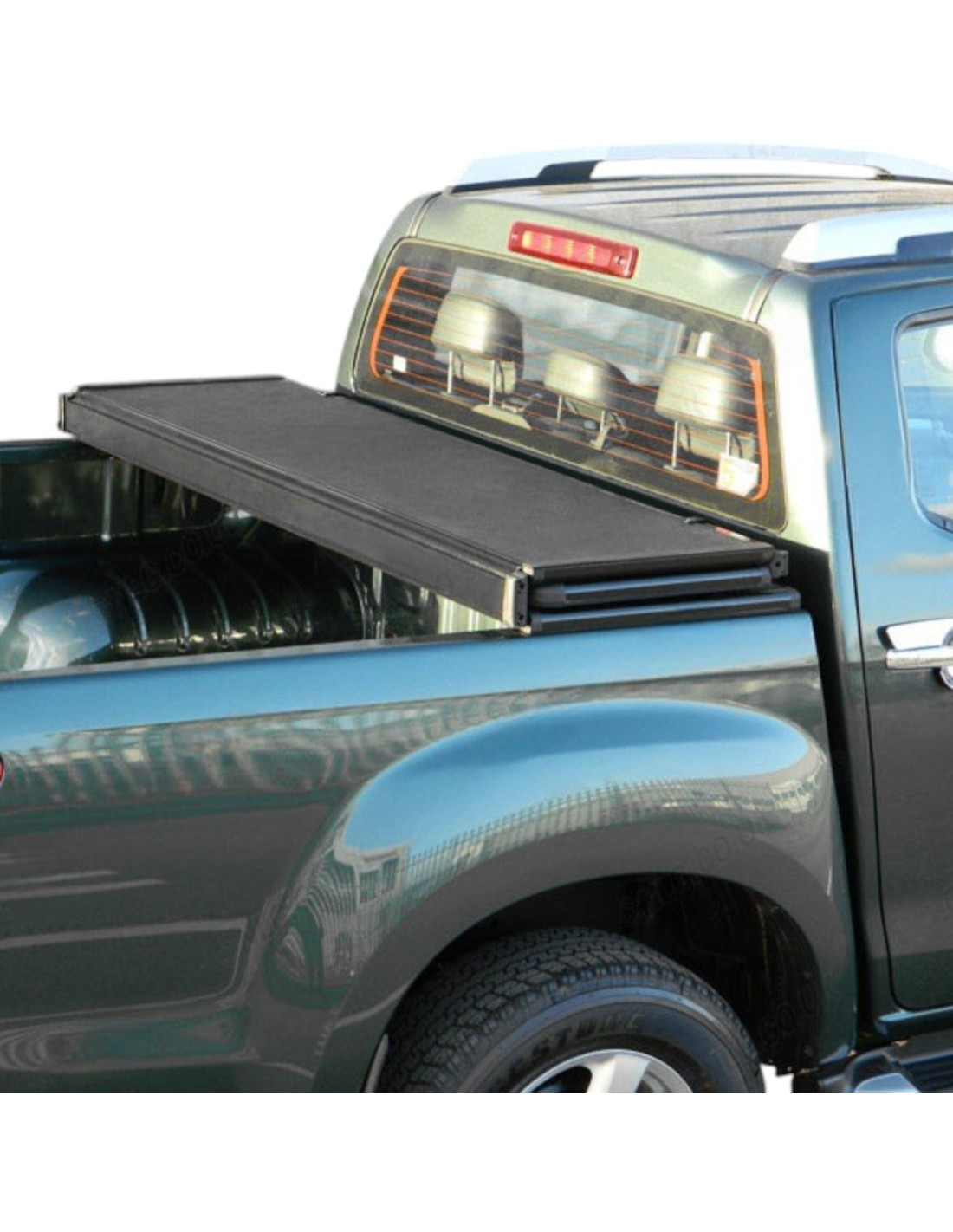 Couvre-benne rigide aluminium 3 parties Toyota Hilux 2005-2016