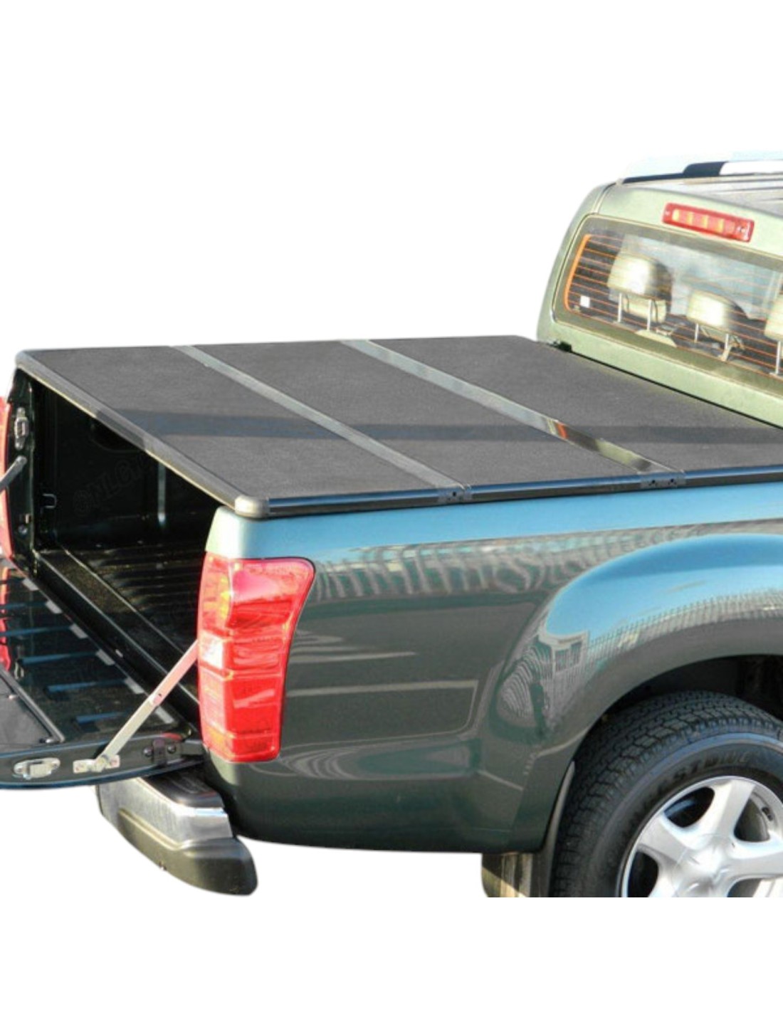 Couvre-benne rigide aluminium 3 parties Toyota Hilux 2005-2016