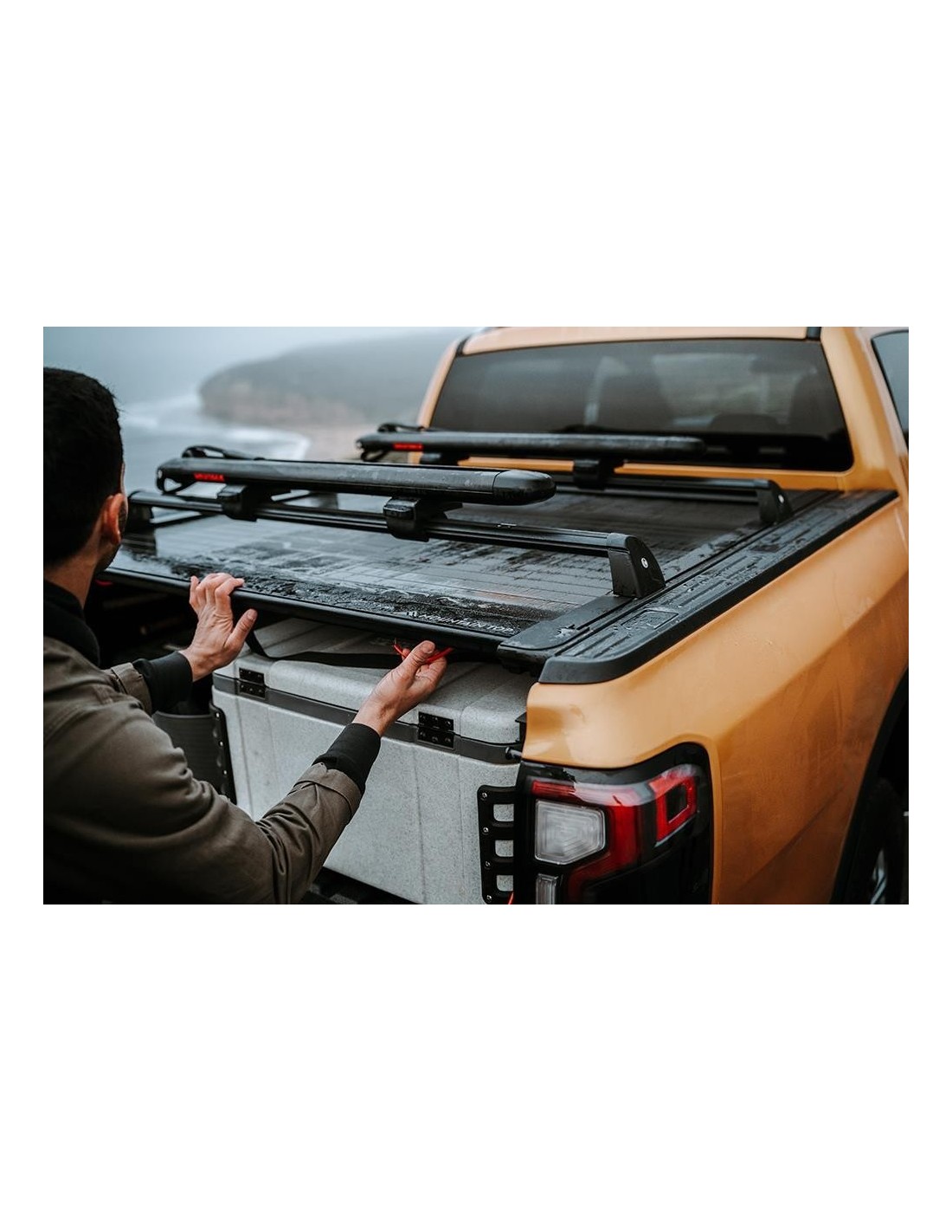 copy of Barres transversales benne sur rail Ford Ranger 2023+