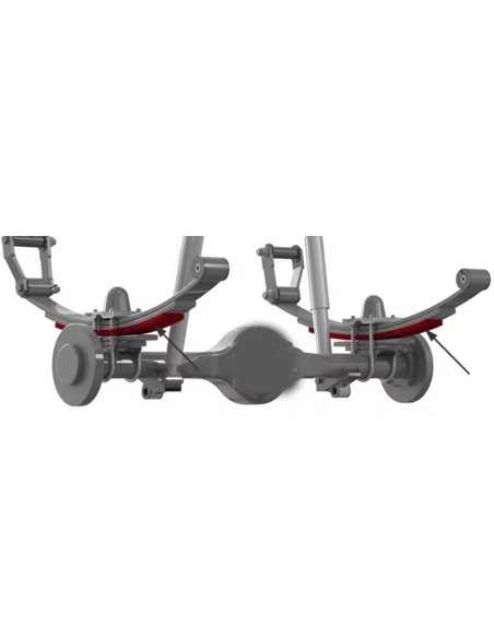 Lames additionnelles réhausse AR +5 cm Ford Ranger 2012-2022