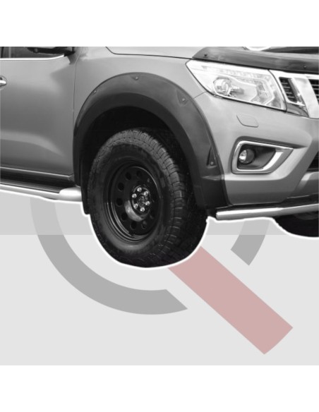 Elargisseurs d'ailes pour Nissan Navara 2016+