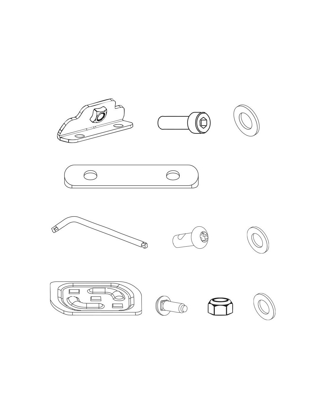 Kit de montage de pied de rack ARB | Toyota Land Cruiser 200