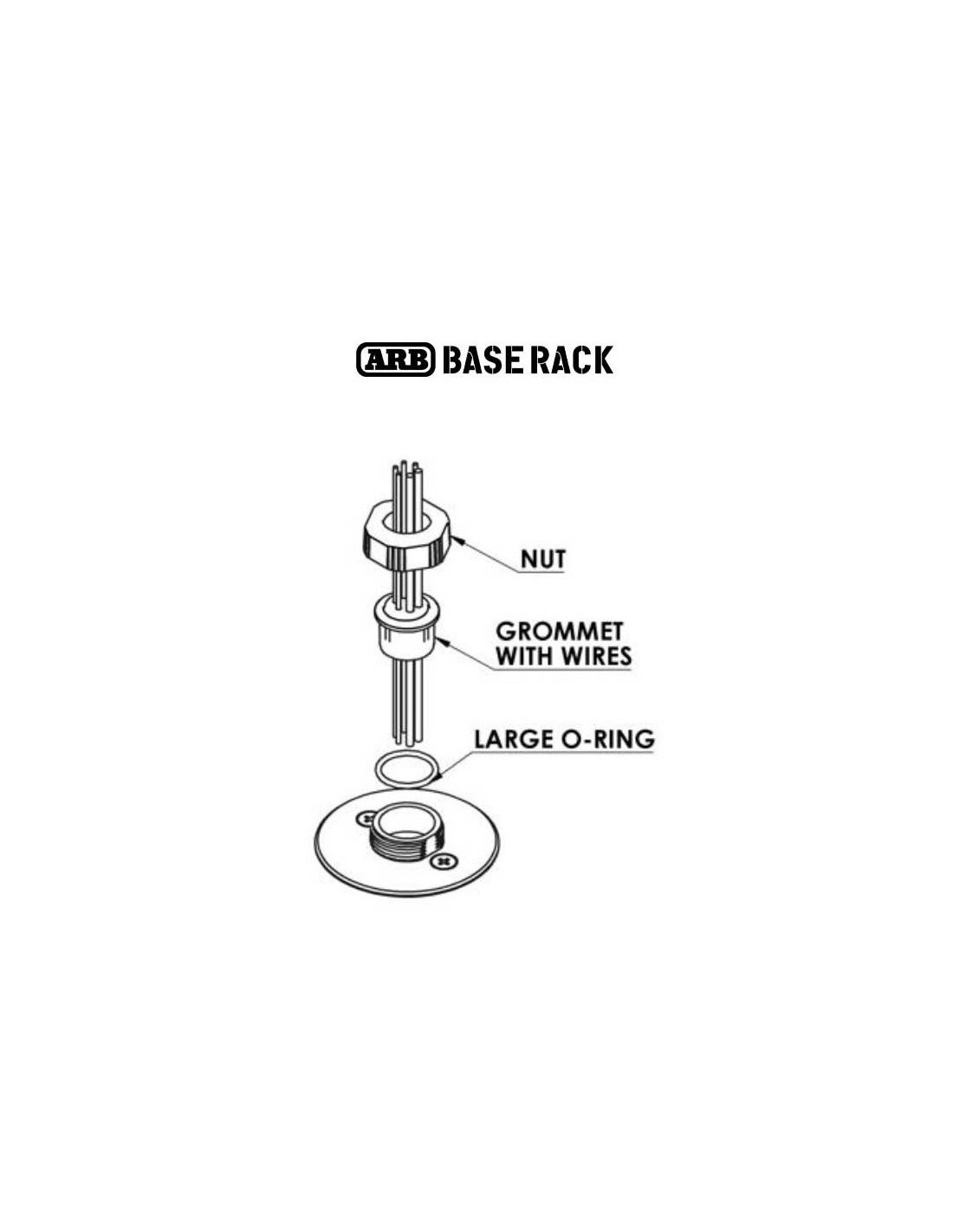copy of LED AUXILIARY PROJECTOR BASE RACK 20W (1100 lumens)