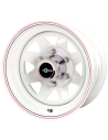 Rim goss driehoekig wit