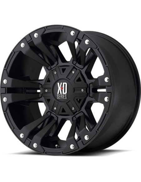 KMC XD822 Mat Black Monster 2