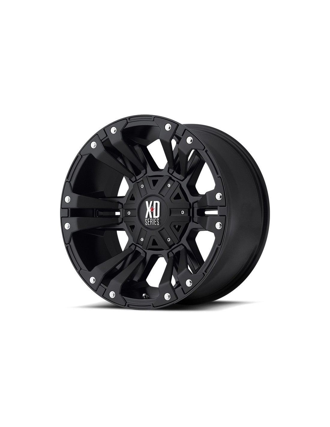 KMC XD822 Mat Black Monster 2