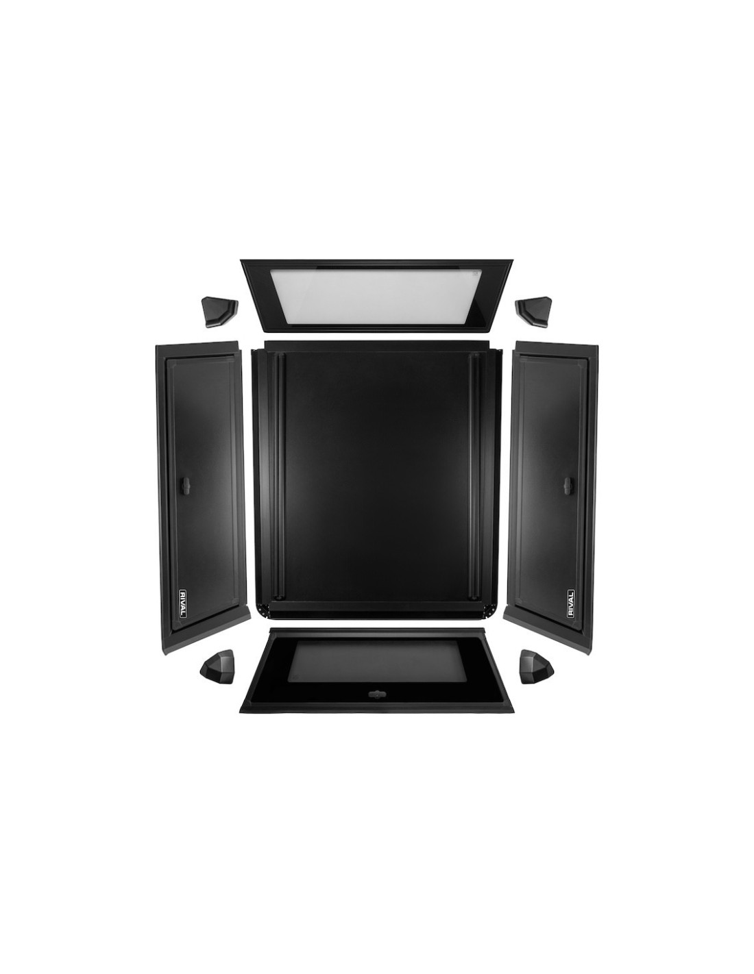 kopie des Hardtops Aluminium RIVAL für Ford Ranger 2012-2022