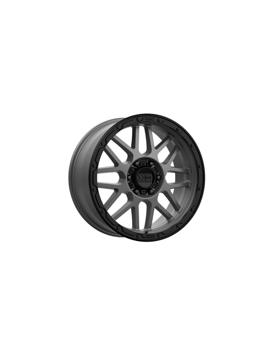 KMC XD135 Granada Mat Gray