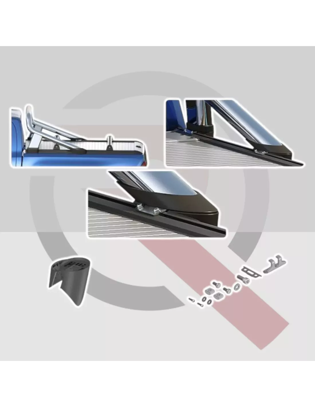 Top Adapter für original Ford Ranger Roll Bar