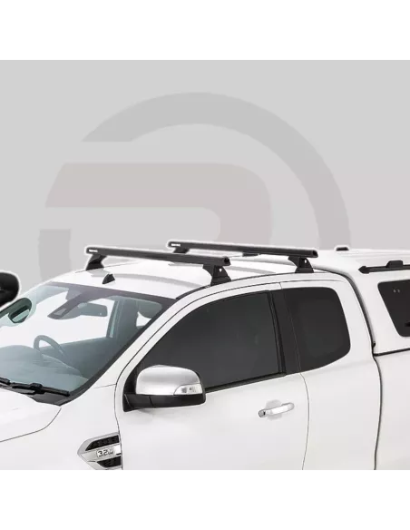 Kit 2 barres de toit RHINO RACK Heavy Duty Ford Ranger 2012-2022