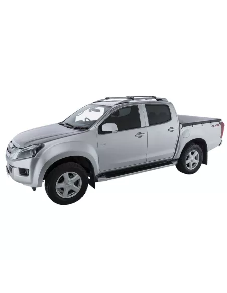 Kit 2 barres de toit RHINO RACK STEALTHBAR pour Ford Ranger