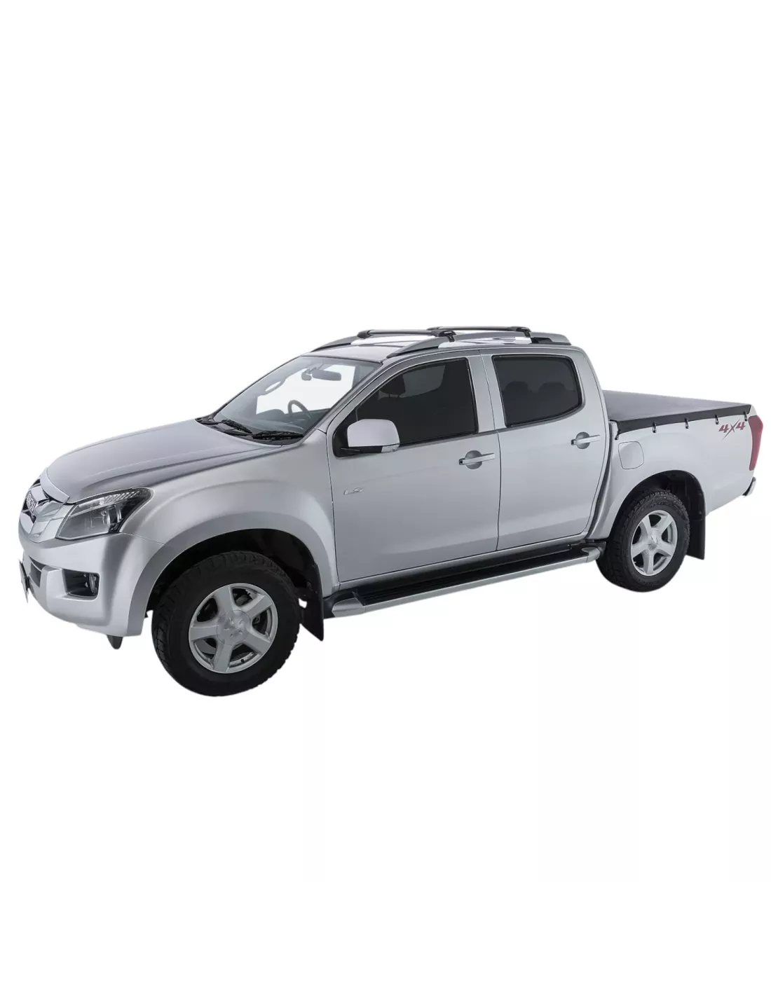 Kit 2 barres de toit RHINO RACK STEALTHBAR Ford Ranger