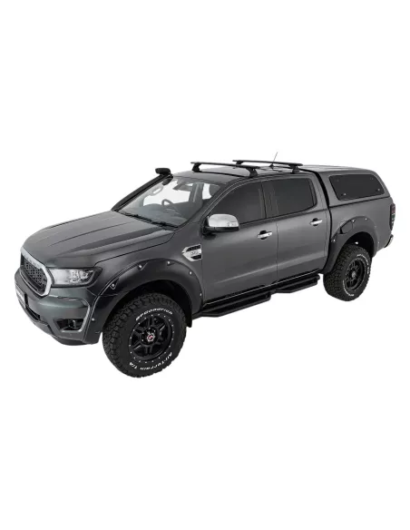 Kit 2 barres de toit RHINO RACK Vortex Ford Ranger 2012-2022