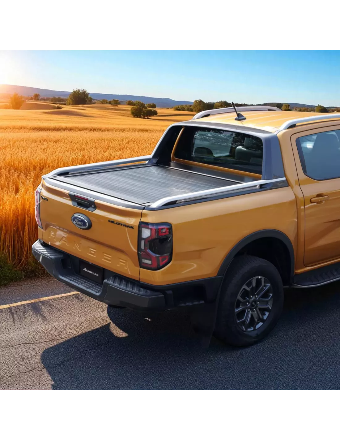 AEROKLAS Ford Ranger 2023+ Elektrischer Tankvorhang