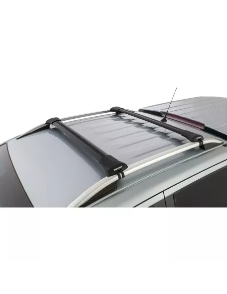Kit 2 barres de toit RHINO RACK STEALTHBAR pour Isuzu D-Max